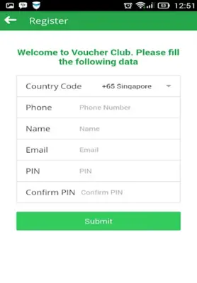 VoucherClub android App screenshot 0